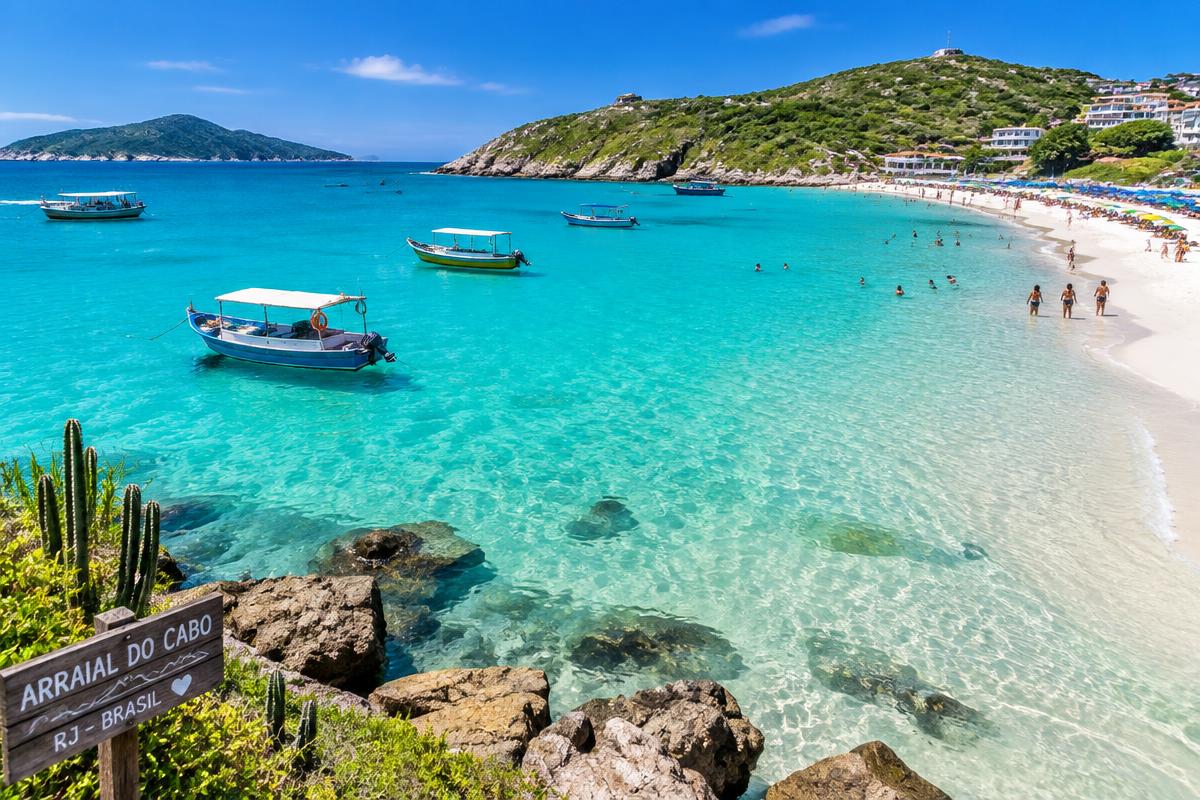 Arraial do Cabo Boat Day Trip