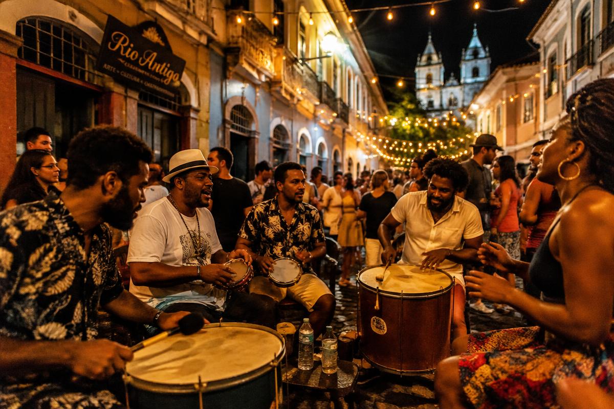 Samba Night in Lapa with Live Music